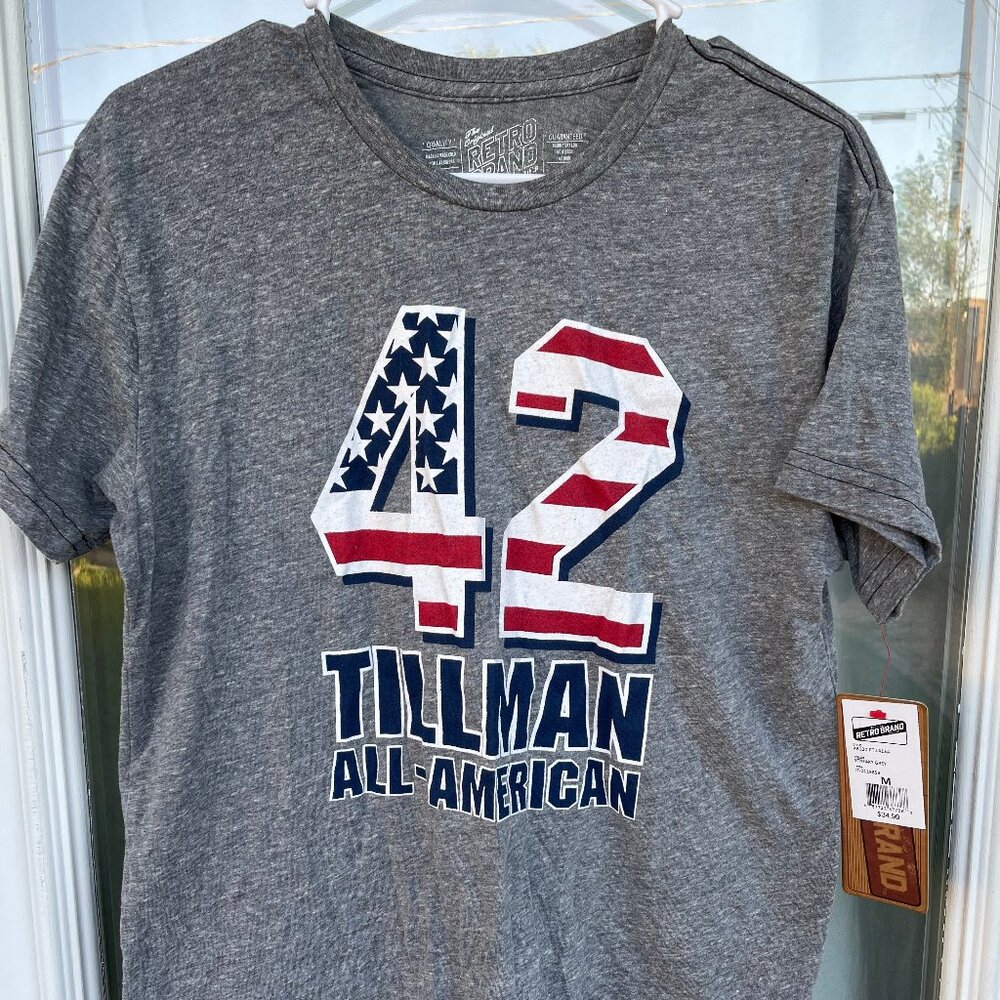 ASU Arizona State University Pat Tillman 42 T-Shirt size M